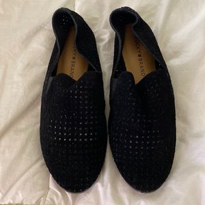 Lucky Brand perforated flats